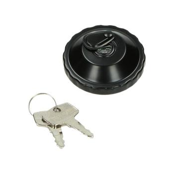 Tankdeckel Bajonett schwarz 30mm mit Schloss